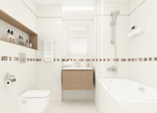 Плитка Laparet Sand бежевый мозаика структура (20х60)